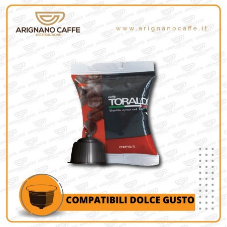 CAFFE' TORALDO DOLCE GUSTO 100 PZ MISCELA CREMOSA