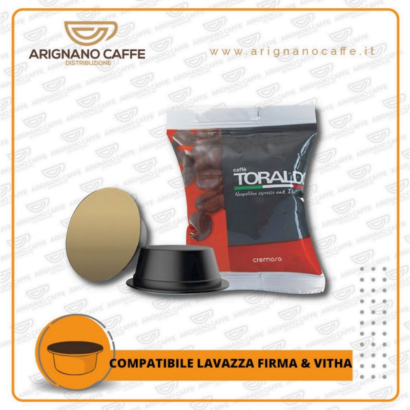 CAFFE' TORALDO LAVAZZA  FIRMA 100 PZ MISCELA CREMOSA