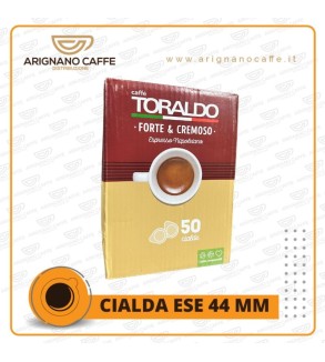 TORALDO FORTE E CREMOSO CIALDA 50 PZ