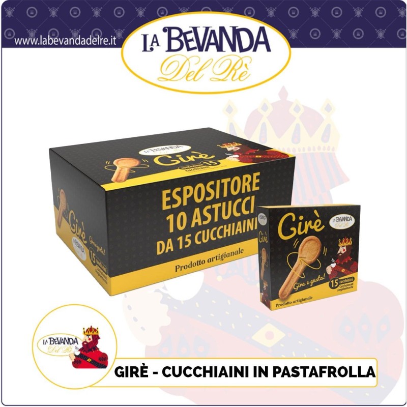 B.Del Rè GIRE CUCCHIANO IN PASTA FROLLA ESP. 150 Pz (10x15)