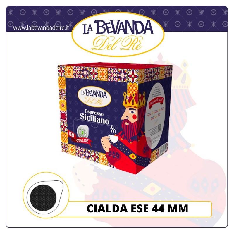 La Bevanda Del Rè CIALDA 50 Pz ESPRESSO SICILIANO