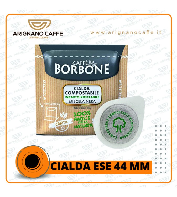 BORBONE CIALDA NERO 150 PZ