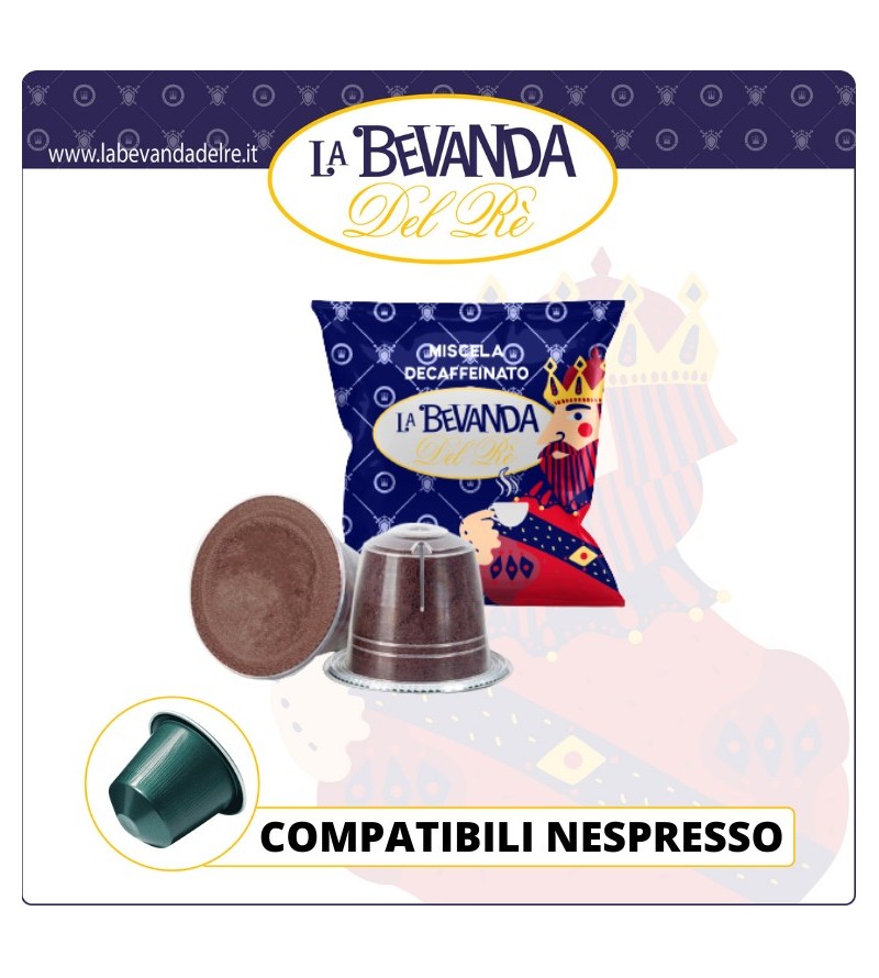 La Bevanda Del Rè NESPRESSO 50 PZ Dekà