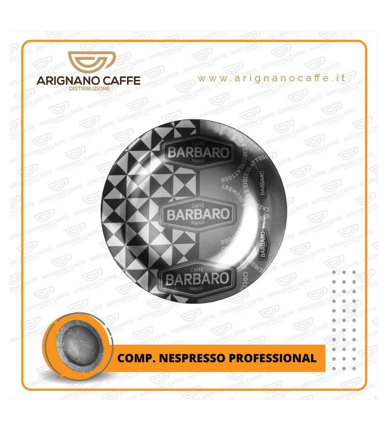 CAFFE' BARBARO NESPRESSO PROFESSIONAL MISCELA NERA 50 CIALDE