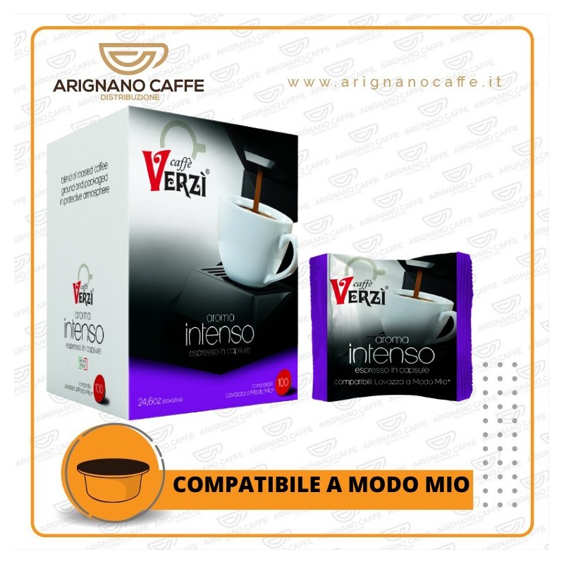 CAFFÈ VERZÌ A MODO MIO 100 PZ INTENSO