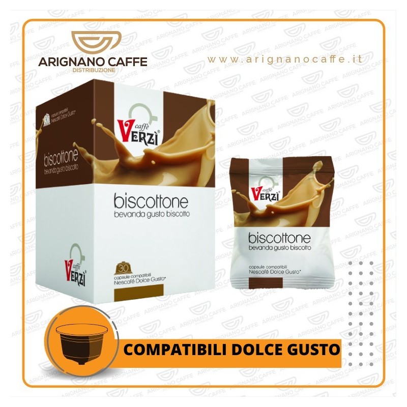 CAFFÈ VERZÌ DOLCE GUSTO 30 PZ BISCOTTONE