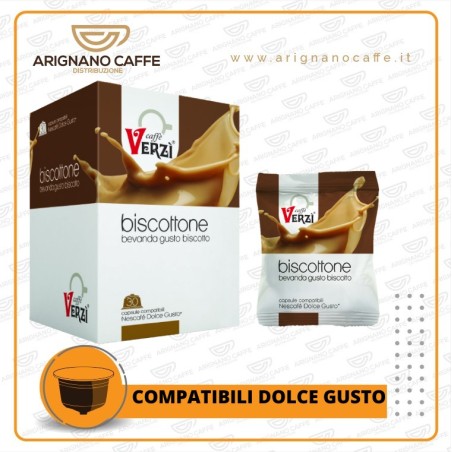 CAFFÈ VERZÌ DOLCE GUSTO 30 PZ BISCOTTONE