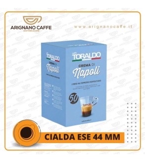 CAFFE' TORALDO 50 CIALDE CREMA DI NAPOLI