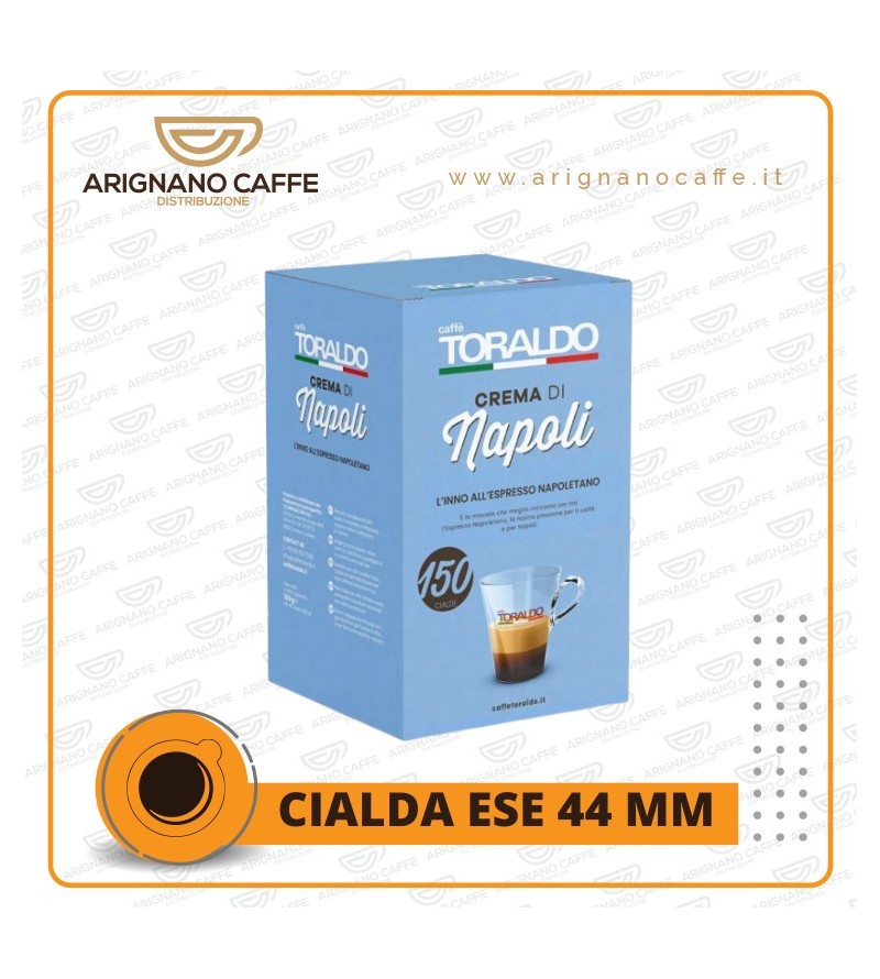 CAFFE' TORALDO 150 CIALDE CREMA DI NAPOLI