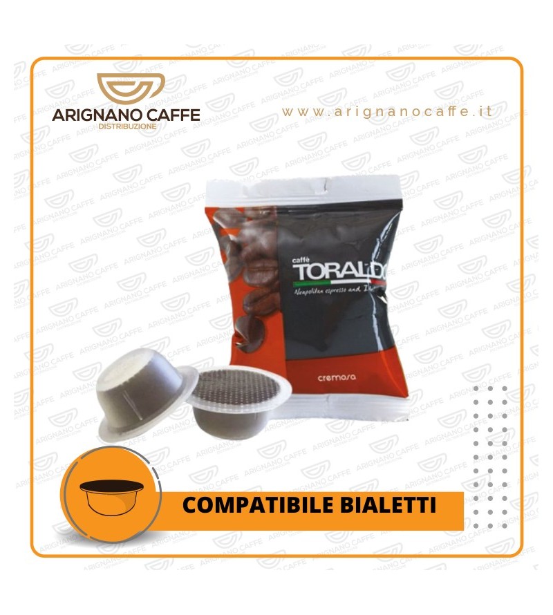 CAFFE' TORALDO BIALETTI 100 CAPSULE MISCELA CREMOSA