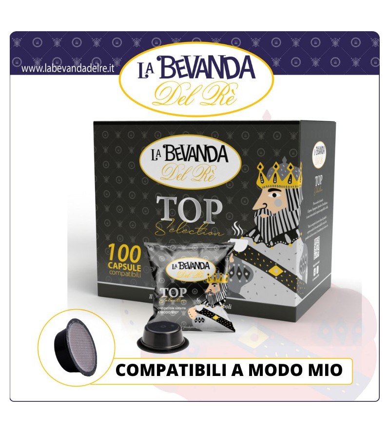 La Bevanda Del Rè A MODO MIO 100 Pz TOP SELECTION