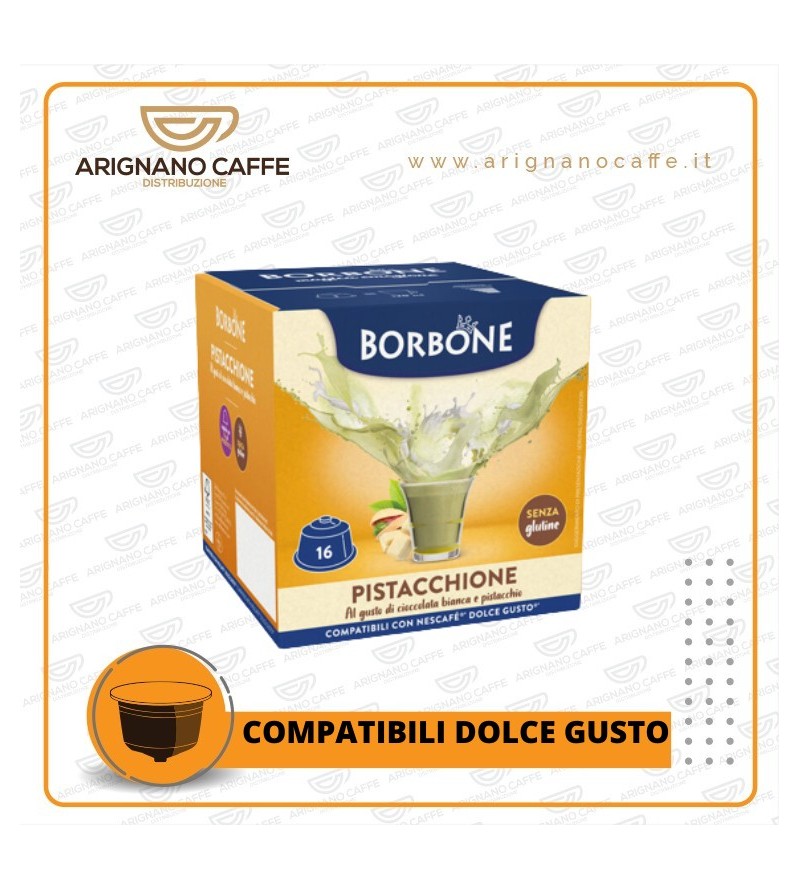 DOLCE GUSTO BORBONE PISTACCHIONE DA 16 PZ