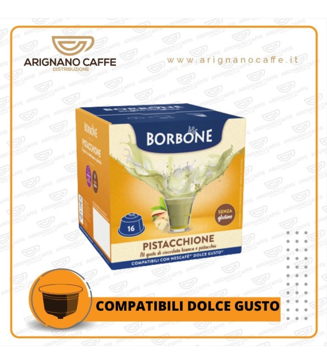 DOLCE GUSTO BORBONE PISTACCHIONE DA 16 PZ