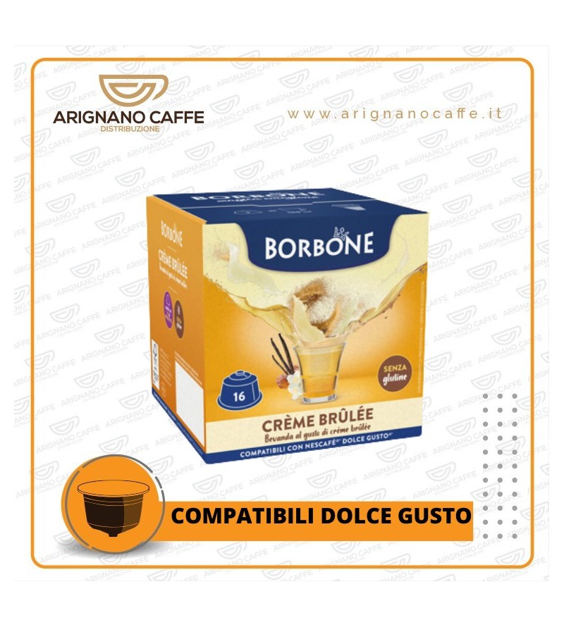 DOLCE GUSTO BORBONE CRÈME BRULÈE DA 16 PZ