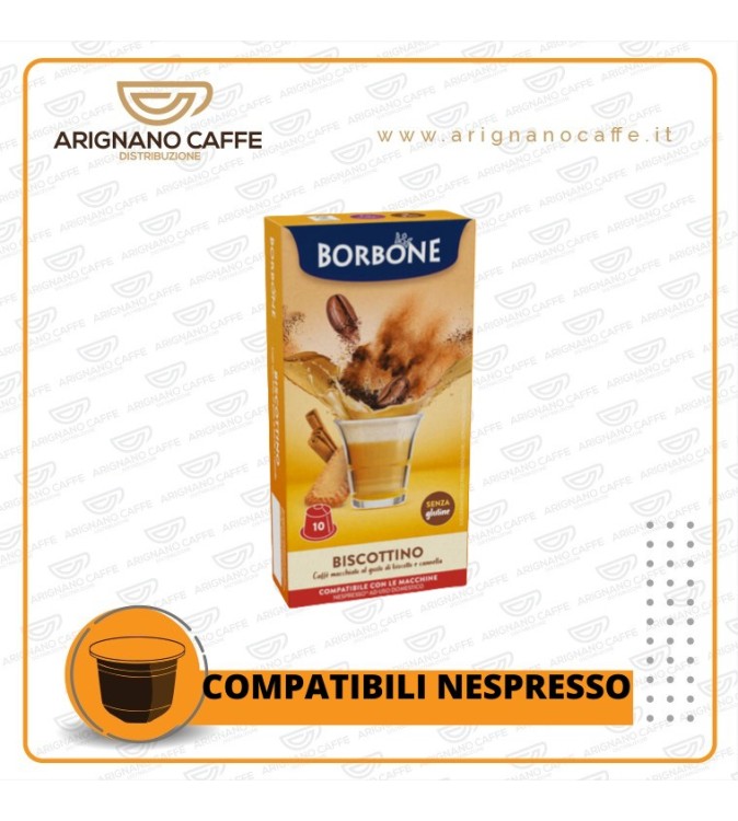 NESPRESSO BORBONE BISCOTTINO DA 10 PZ