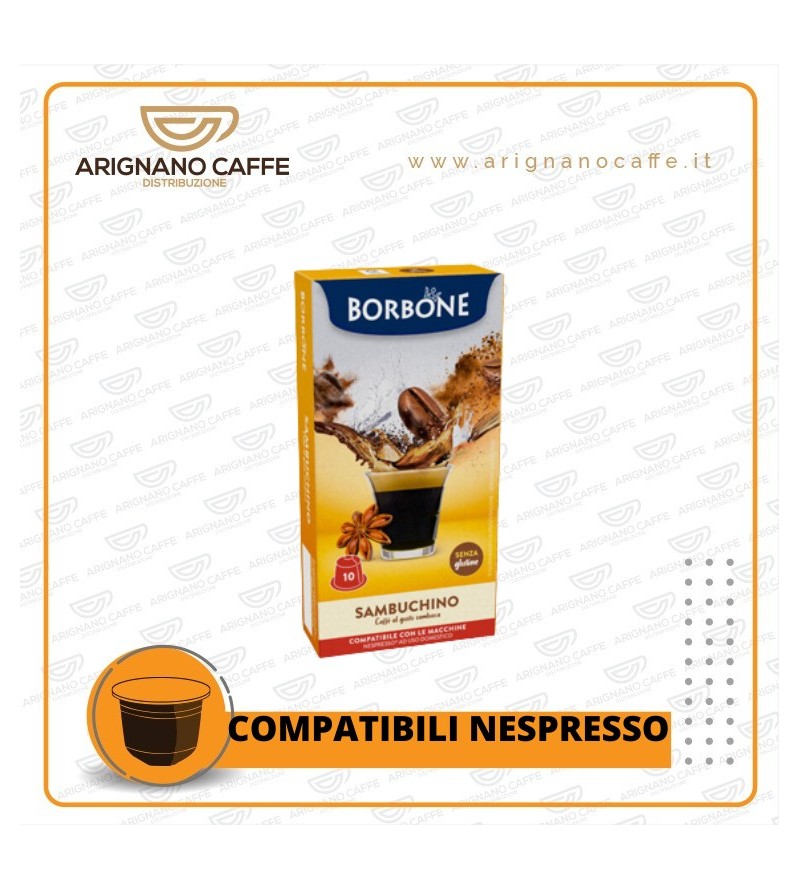 NESPRESSO BORBONE SAMBUCHINO DA 10 PZ