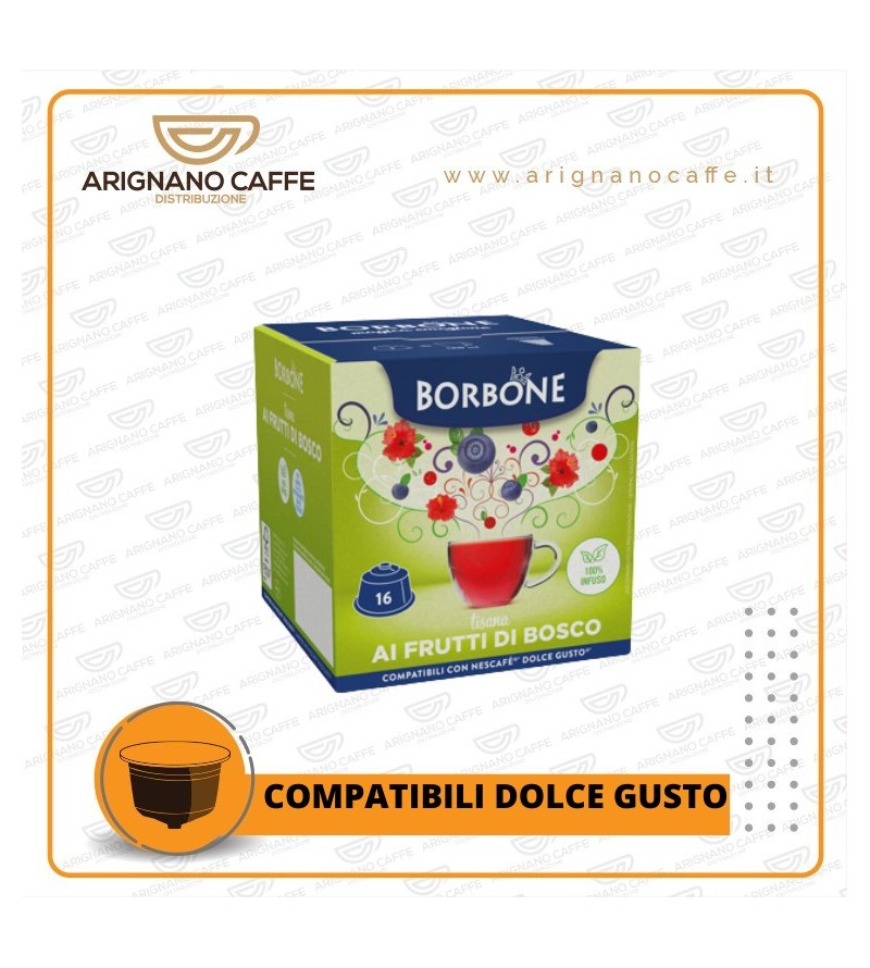 DOLCE GUSTO BORBONE FRUTTI DI BOSCO DA 16 PZ