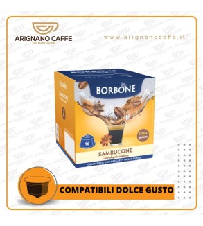 DOLCE GUSTO BORBONE SAMBUCONE DA 16 PZ