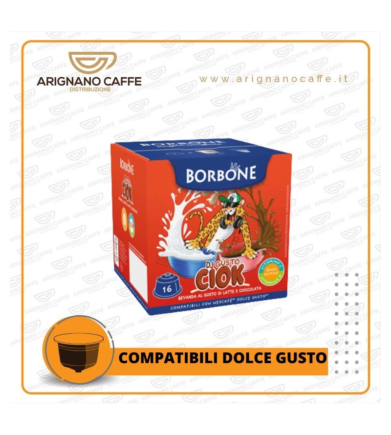 DOLCE GUSTO BORBONE DJ GUSTO CIOK DA 16 PZ