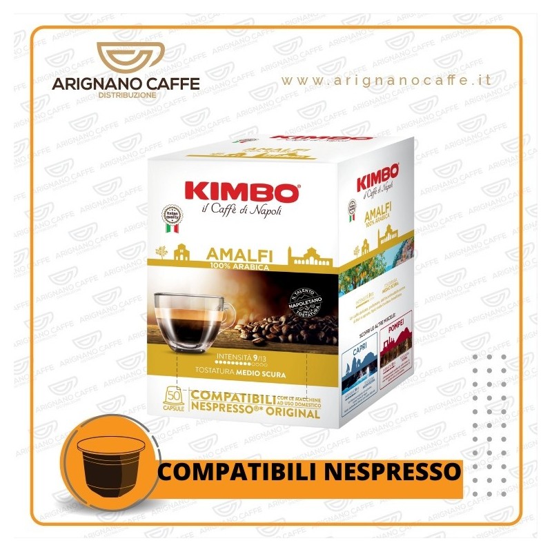 KIMBO NESPRESSO AMALFI 50 PZ