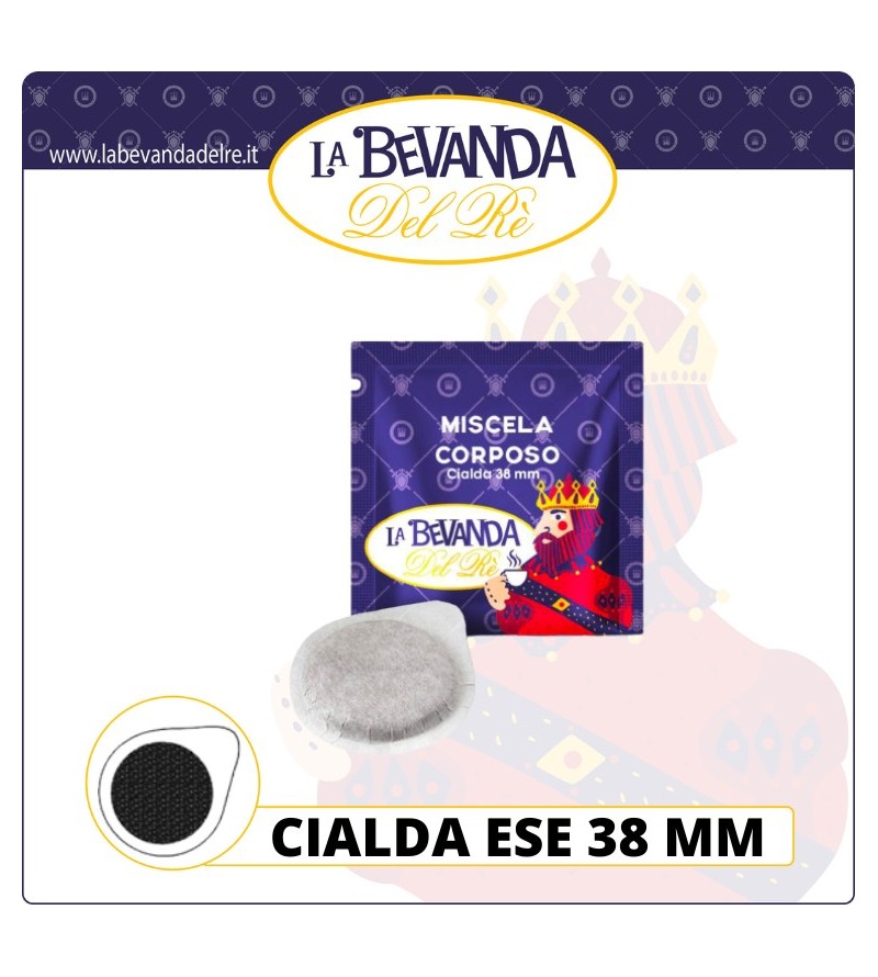 La Bevanda Del Rè CIALDA ESE 38 MM 100 Pz Corposo