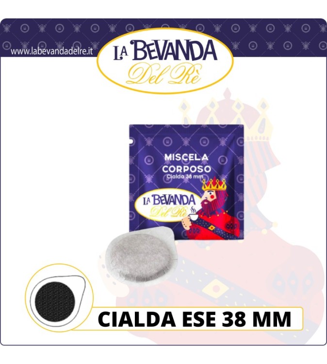 La Bevanda Del Rè CIALDA ESE 38 MM 100 Pz Corposo