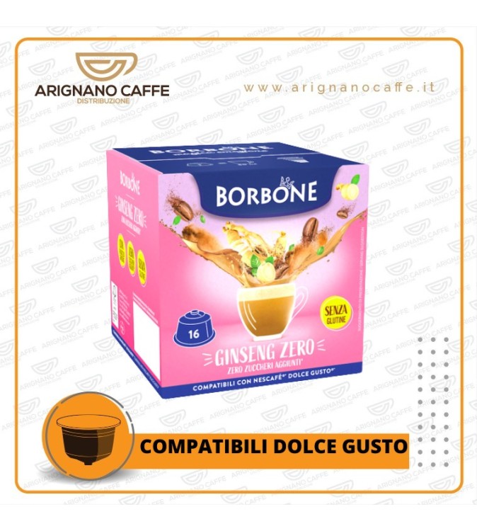 DOLCE GUSTO BORBONE GINSENG ZERO DA 16 PZ