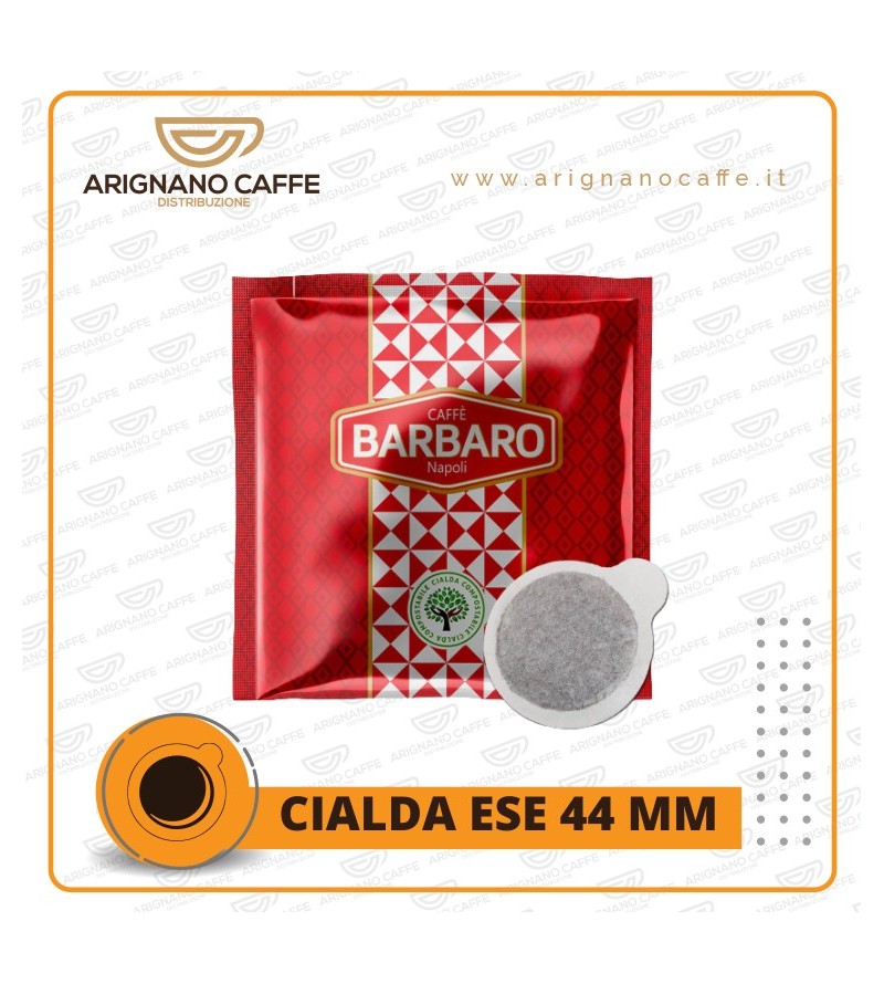 CAFFE' BARBARO 150 CIALDE ESE 44MM MISCELA ROSSA