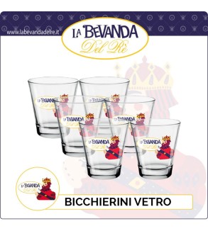 Bevanda Del Rè Bicchierini VETRO 6 pz