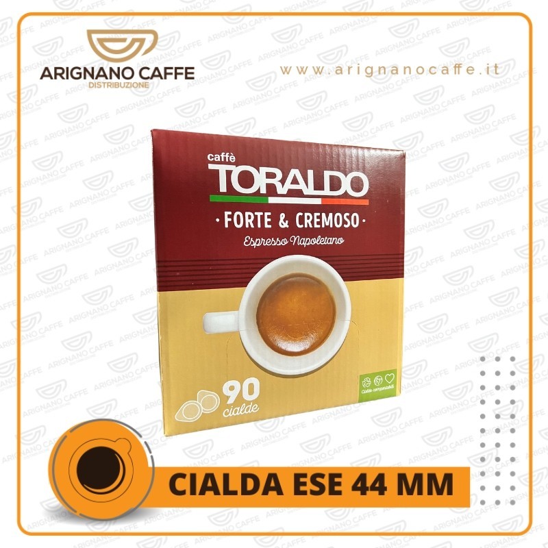 TORALDO FORTE E CREMOSO CIALDA 90 PZ