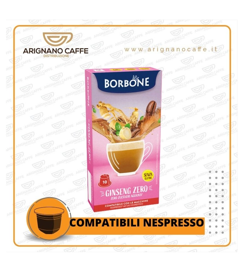 NESPRESSO BORBONE GINSENG ZERO DA 10 PZ