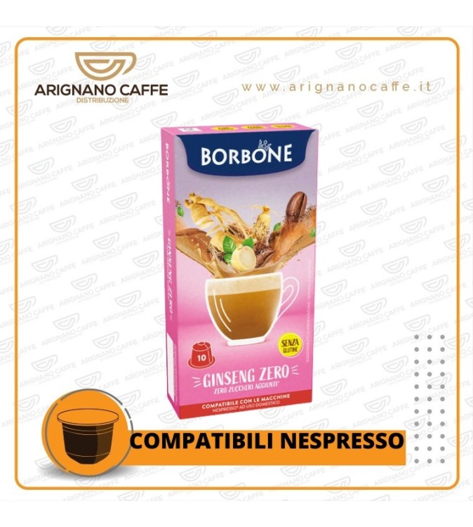 NESPRESSO BORBONE GINSENG ZERO DA 10 PZ