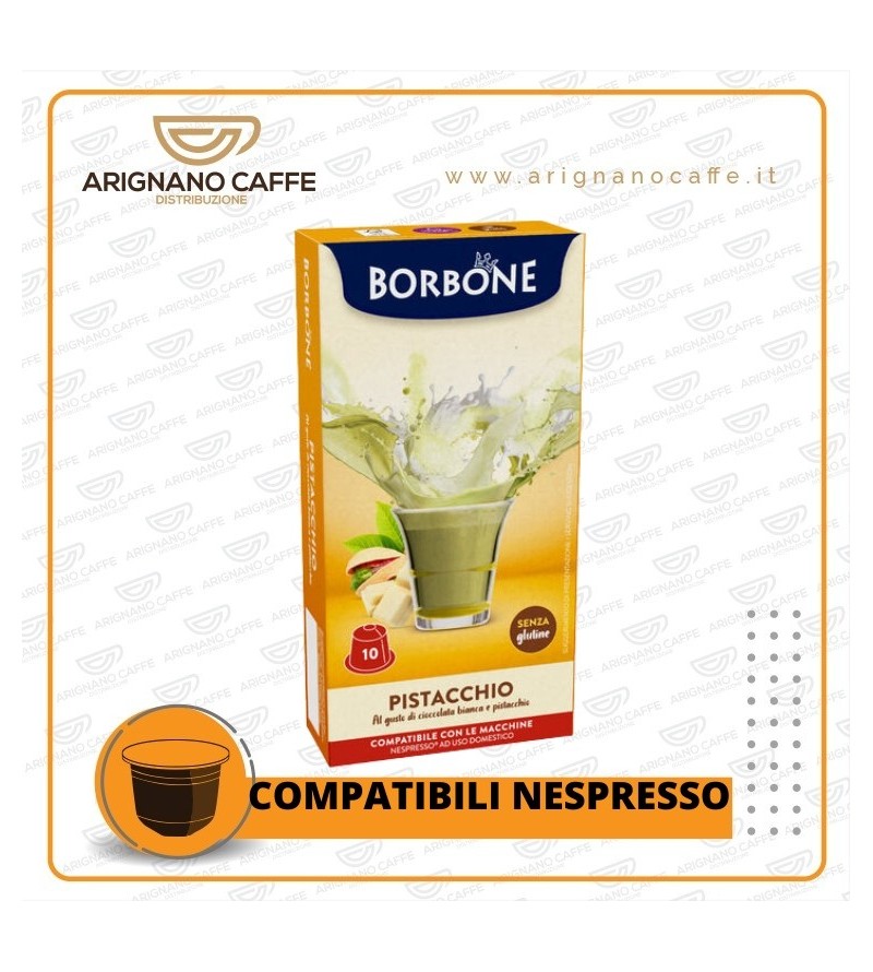 NESPRESSO BORBONE PISTACCHIO DA 10 PZ