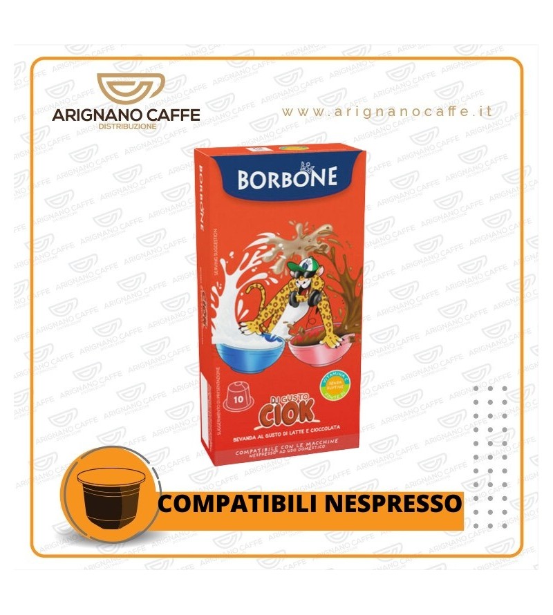 NESPRESSO BORBONE DJ GUSTO CIOK DA 10 PZ