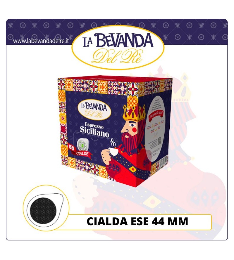 La Bevanda Del Rè CIALDA 50 Pz ESPRESSO SICILIANO