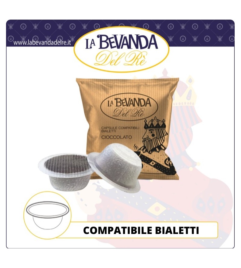 Bevanda Del Rè BIALETTI ALLUMINIO Cioccolato 50 Pz