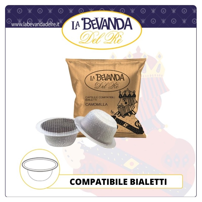 Bevanda Del Rè BIALETTI ALLUMINIO Camomilla 50 Pz