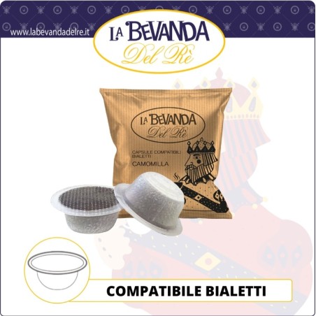 Bevanda Del Rè BIALETTI ALLUMINIO Camomilla 50 Pz