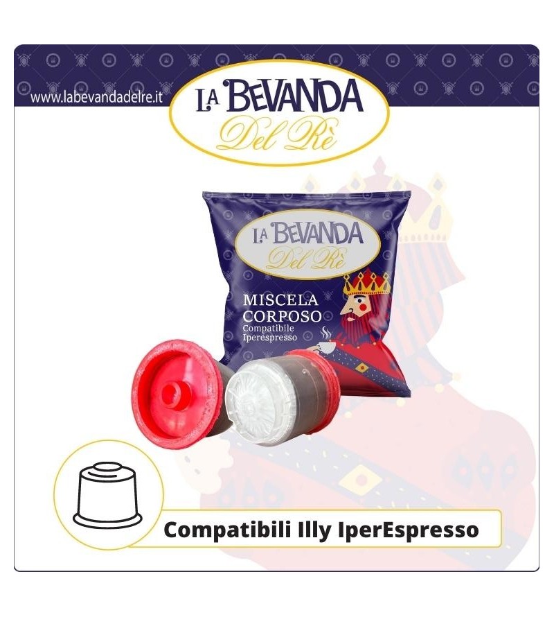 La Bevanda Del Rè IPER-ESPRESSO 60 PZ Corposo