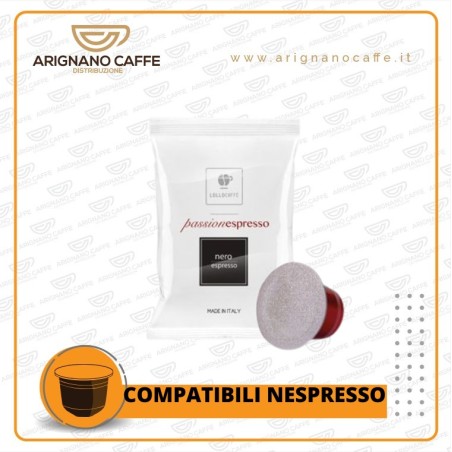 LOLLO CAFFE  NESPRESSO 100 PZ NERA