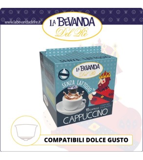 Bevanda Del Rè DG CAPPUCCINO Senza LATTOSIO 15 Pz