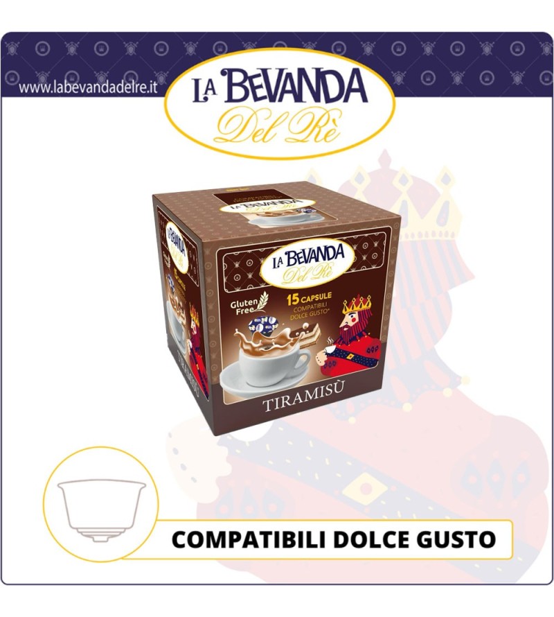 Bevanda Del Rè DG Tiramisù 15 Pz