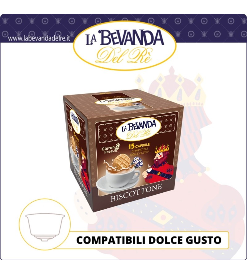 Bevanda Del Rè DG Biscottone 15 Pz