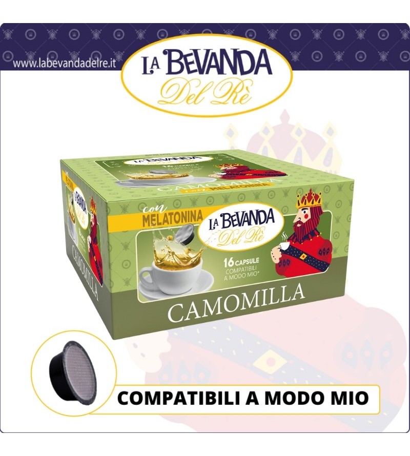 La Bevanda Del Rè A MODO MIO Camomilla melat.16 Pz