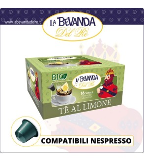 La Bevanda Del Rè NESPRESSO Thè Limone 16 Pz