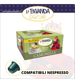 LA BEVANDA DEL RÈ NESPRESSO CAMOMILLA MELATONINA 16 PZ