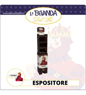 Pubbicità-Espositore B.del Rè Con Pedana In Legno