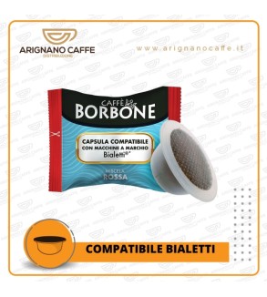 BORBONE BIALETTI ROSSO 100 PZ