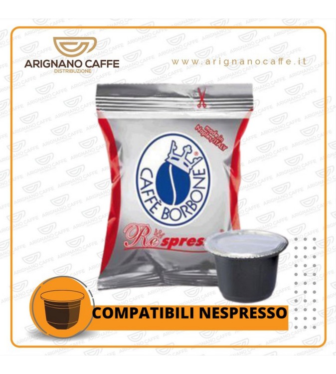 CAFFE' BORBONE RESPRESSO 100 CAPSULE MISCELA ROSSO