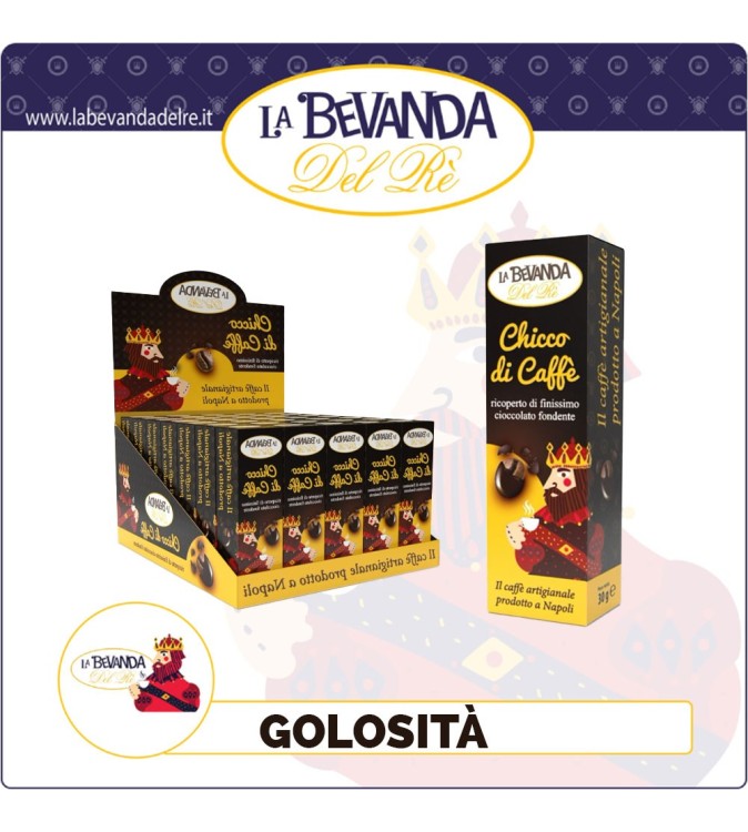 La Bevanda Del Rè Espositore CHICCO DI CAFFÈ (40Pz x 30Gr)